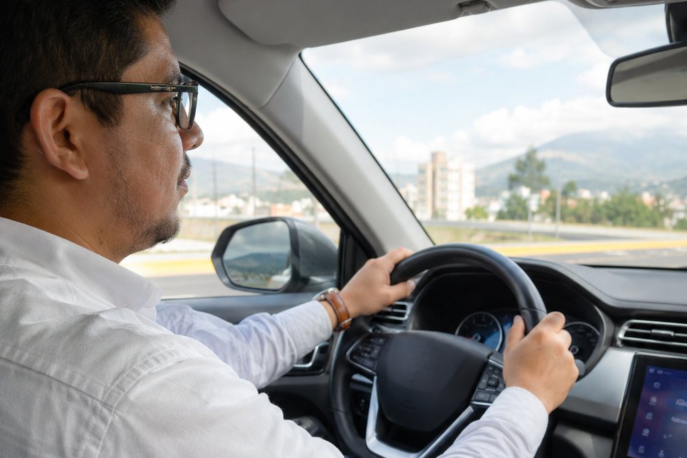 Conductor de Vamos Velo al volante